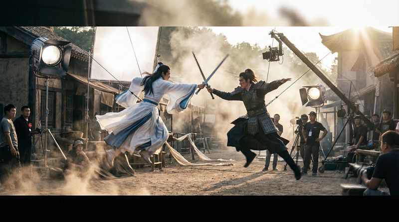 高跟踩踏视频演示-武侠动作片